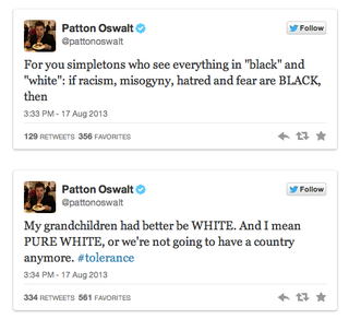Illustration for article titled Patton Oswalt won Twitter over the weekend with a series of hilarious, slightly offensive tweets
